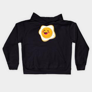 Cute Omelette Design Kids Hoodie